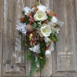 Magnolien-Frühlingskranz – Osterliche Türdekoration